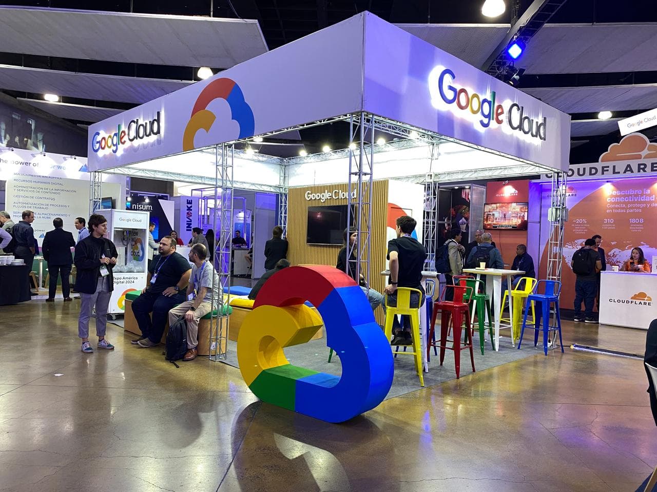 Stand Google en Expo América Digital